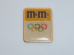 Pin's JEUX OLYMPIQUES, SPONSOR M&M'S - Olympische Spiele