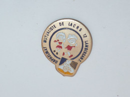 Pin's ORPHELINAT MUTUALISTE DE LA C.R.S. 12, LAMBERSAT - Polizia