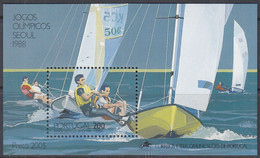 PORTUGAL, Block 60, Postfrisch **, Olympische Sommerspiele, Seoul 1988 - Blokken & Velletjes