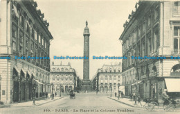 R655398 Paris. La Place Et La Colonne Vendome - World