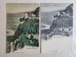 Chateau De Monnetier , 2 Cartes - Altri & Non Classificati