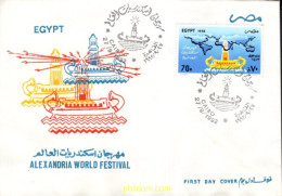 732248 MNH EGIPTO 1992 FESTIVAL EN ALEJANDRIA - Prefilatelia