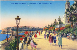 Monté-Carlo - Le Casino Et Les Terrasses - Monte-Carlo