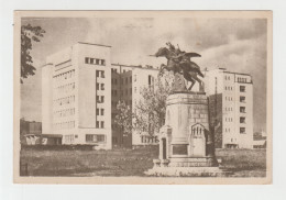 Romania Iasi * Spitalul Parhon Hospital Hôpital Statuia Cavaleristului In Atac Cavalry Monument Ion Dimitriu Barlad - Roumanie