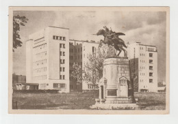 Romania Iasi * Spitalul Parhon Hospital Hôpital Statuia Cavaleristului In Atac Cavalry Monument Ion Dimitriu Barlad - Romania