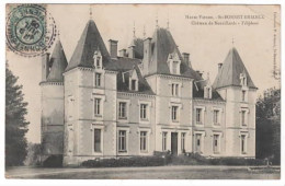 SAINT BONNET BRIANCE   Château De NEUVILLARDS ( Un Pli En Haut à Droite) - Andere & Zonder Classificatie