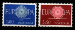 PORTUGAL     -   EUROPA   -   1960 .   Y&T N° 879 à 880 ** - 1960