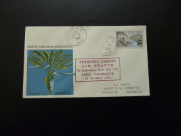 Lettre Premier Vol First Flight Cover Paris Madagascar Boeing 707 Intercontinental Air France 1961 - Erst- U. Sonderflugbriefe