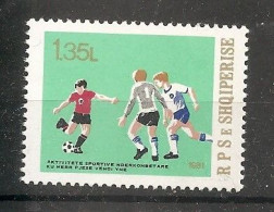 Albania Football  MNH - Sonstige & Ohne Zuordnung