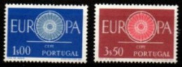 PORTUGAL     -   EUROPA   -   1960 .   Y&T N° 879 / 880 ** - 1960