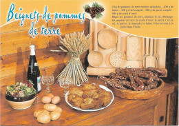 Recettes De Cuisine - Beignets De Pommes De Terre ) Cpm - Vierge - - Recipes (cooking)