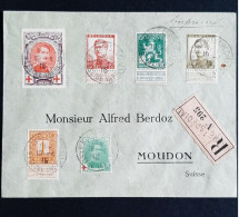 Enveloppe Le Havre  Spécial Recommandée  Imprimé Rare  19 Avril 1915 - Oorlog 1914-18