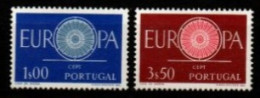 PORTUGAL     -   EUROPA   -   1960 .   Y&T N° 879 / 880 ** - 1960