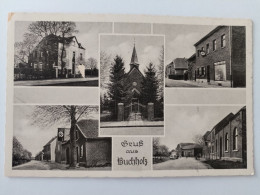 Gruß Aus Buchholz, Strassenszenen, Häuser, Beflaggung, 1935 - Buchholz