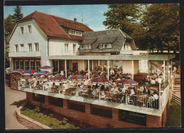 AK Heidelberg, Das Berghotel Königstuhl Mit Gut Gefüllter Terrasse  - Heidelberg