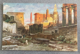 Luxor Temples Carte Postale Postcard - Luxor