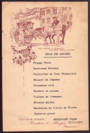 Menu " Repas Des Anciens " à Saumur, 21 Novembre 1971 - Menus