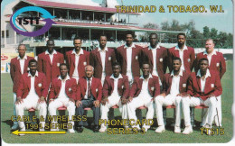 TARJETA DE TRINIDAD Y TOBAGO DE UN EQUIPO - 8CTTC - Trinidad & Tobago