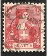 Zu 104 / Mi 98 / YT 116 Obl. PARPAN 10.2.09. LUXE Voir Description - Used Stamps