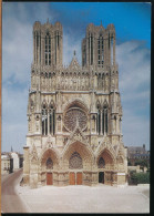 °°° 31111 - FRANCE - 51 - CATHEDRALE DE REIMS FACADE OVEST - 1997 With Stamps °°° - Reims