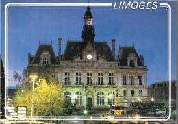 ARCHITECTURE + Carte Postale Neuve : LIMOGES - L'HOTEL DE VILLE + Ed. TEPEC 87 L  55-91 - Limoges