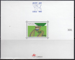 PORTUGAL  Block 96, Postfrisch *, Internationaler Eisenbahnkongress, 1993 - Blocks & Sheetlets