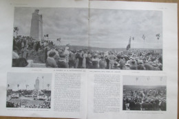 1922 Monument Aux Morts De L ARGONNE LA HAUTE CHEVAUCHEE Becker Bolloré Vauquois  Boureuilles Courtes Chausses Cote  263 - Non Classés