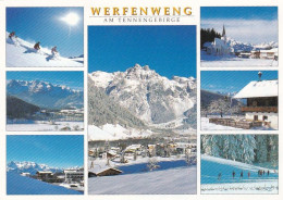 Werfenweng Am Tennengebirge - Multiview - Austria - Used Stamped Postcard - Austria1 - Sonstige & Ohne Zuordnung