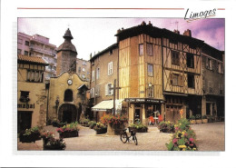 ARCHITECTURE + Carte Postale Neuve : LIMOGES - La Place St-Aurélien Et La Chapelle - Le Duc Etienne + Ed. TEPEC 87 L  25 - Limoges