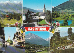 Igls In Tirol - Multiview - Austria - Used Stamped Postcard - Austria1 - Sonstige & Ohne Zuordnung