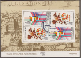 PORTUGAL  Block 52, Gestempelt, Internationale Briefmarkenausstellung EUROPEX ’86 1986 - Blocs-feuillets