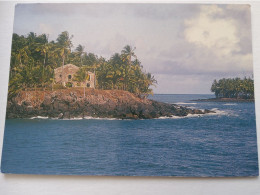 CP - GUYANE - Les Iles Du Salut - Royale Et Le Diable Depuis St Joseph - Autres & Non Classés