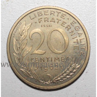 GADOURY 332 - 20 CENTIMES 1962 - Type Marianne - 3 Plis - Essai - KM 930 - SPL - 20 Centimes