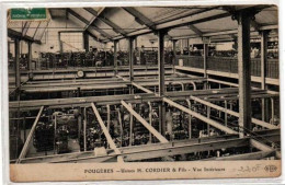 FOUGERES USINE H. CORDIER ET FILS VUE INTERIEURE ANIMEE - Fougeres