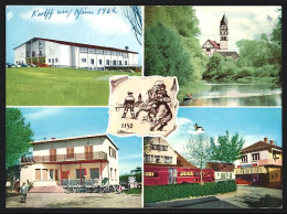 AK Ketsch Am Rhein, Bahnhof, Rheinhalle, Vereinshaus TSG  - Sonstige & Ohne Zuordnung