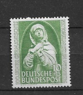 1952 MNH Bund, Mi 151 Postfris** - Neufs