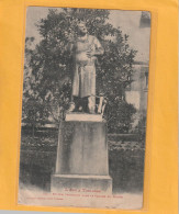 L'ART A TOULOUSE . STATUE VESTREPIN DANS LE SQUARE DU MUSEE . CARTE AFFR AU VERSO  .  2 SCANNES - Toulouse