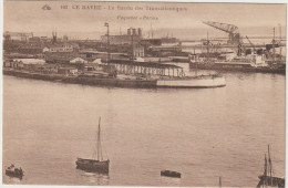 CPA - 76 - LE HAVRE - Le Bassin Des Transatlantiques - Paquebot PARIS - Vers 1930 - Pas Courant - Haven