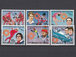 Olympia 1984:  Guinea   6 W **, Perf. - Winter 1984: Sarajevo