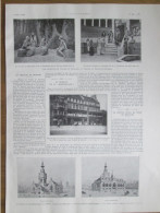 1922  Theatre De BUSSANG    + Nouvel Hotel De Ville De BETHUNE - Unclassified