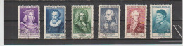 1955 N°1027 à 1032 Célébrités Série Renoir Oblitérés (lot 362) - Used Stamps