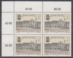 1982 , Mi 1708 ** (1) - 4er Block Postfrisch - 900 Jahre Langenlois - Unused Stamps