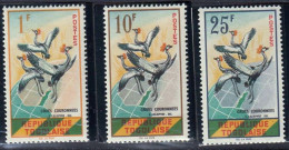 TOGO - Faune, Oiseaux, Grues Couronnées - Y&T N° 325-328 - 1961 - MNH - Togo (1960-...)