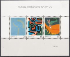PORTUGAL  Block 67, Postfrisch **, Gemälde Des 20. Jahrhunderts, 1989 - Blocs-feuillets