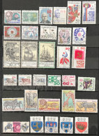 Lot De 65 Timbres Oblitérés Tchécoslovaquie 1976 / 1977 - Gebruikt