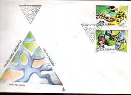 ROUMANIE FDC 1994 RAPACE ET SERPENT - Other & Unclassified