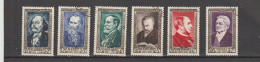 1952 N°930 à 935 Célébrités Série Thiers Oblitérés (lot 586) - Used Stamps