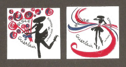2020 - Timbres Adhésifs 1813 Et 1814 Coeurs De GUERLAIN NEUFS** LUXE MNH - Unused Stamps
