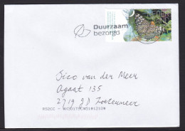Netherlands: Cover, 2024, 1 Stamp + Tab, Butterfly From Bonaire Island, Insect, Animal, Dutch Antilles (traces Of Use) - Briefe U. Dokumente