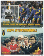 SAN MARINO - Set Of 2 Cards, 100th Anniversary Of Juventus(FA-FB), 06/97, Mint - Saint-Marin